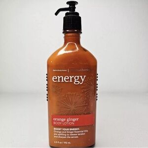 Bath and body works glass lotion Energy aromatherapy